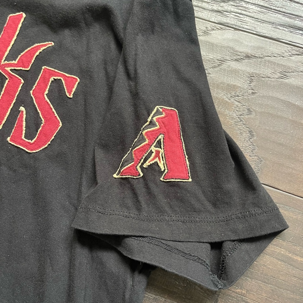 ‘47 Brand MLB Arizona Diamondbacks Men’s XL T-Shirt Black/Maroon/Tan - Picture 6 of 6
